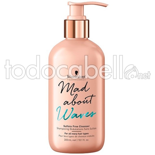 Schwarzkopf Mad About Waves Shampoo senza solfati 300 ml