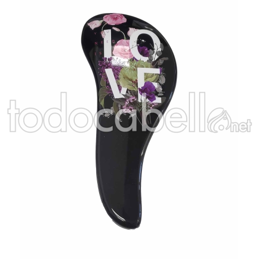 Sibel spazzola  D-Meli Melo   Black Flowers ref.660070502