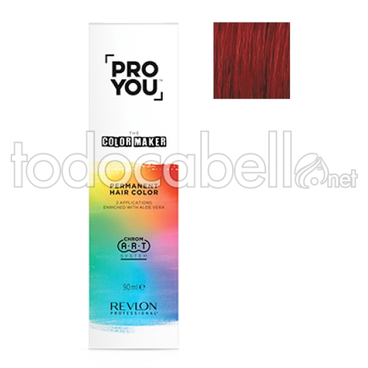 Revlon tinte PRO YOU THE COLOR MAKER 5.66 Castano chiaro rosso intenso 90ml