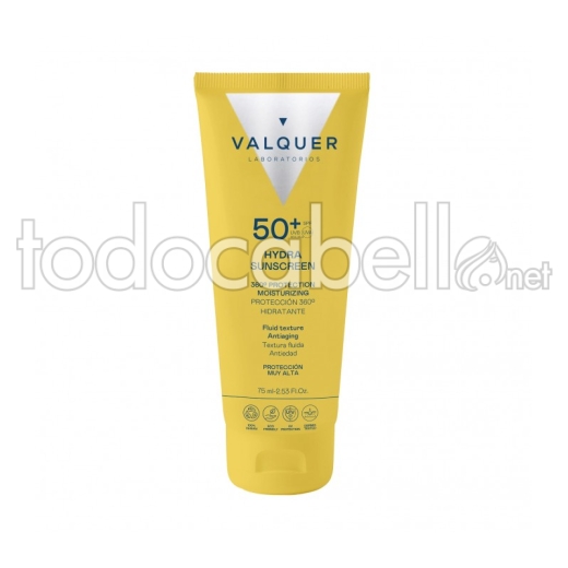 Valquer Hydra Sunscreen Protector Facial Antiedad 50+SPF 75ml