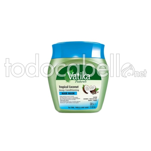 Vatika Mascarilla Acondicionadora Tropical Coconut 500gr