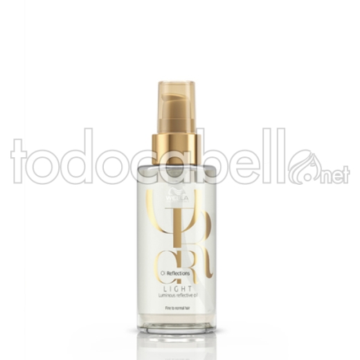 Wella luminoso NEW olio leggero Riflessioni olio per i capelli Gloss Enhancer fine / normal100ml