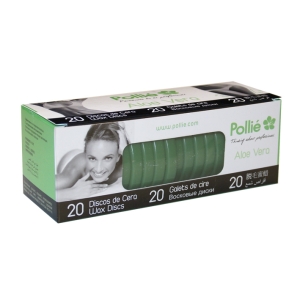 SCATOLA 20 DISCHI DI CERA ALOE VERA