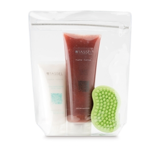 KIT SCRUB VISO, SCRUB CORPO E SPUGNA DI GOMMA