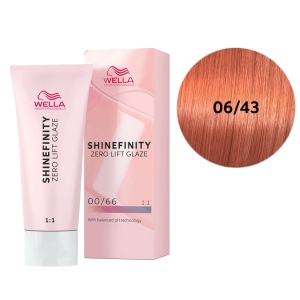 Wella Shinefinity Color Glaze 06/43 Copper Sunset