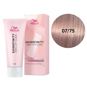 Wella Shinefinity Color Glaze 07/75 Rasperry Latte