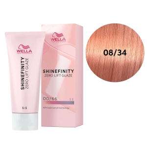 Wella Shinefinity Color Glaze 08/34 Spici Ginger