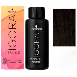 Schwarzkopf Demi-Permanent Dye Igora Vibrance 1-0 nero 60ml