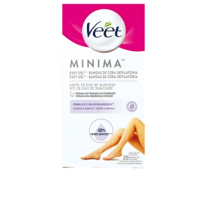 Veet Bandas De Cera Depilatorias Corporales Pure Piel Sensible 20 U