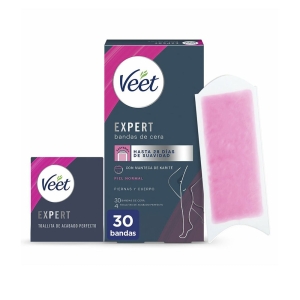 Veet Expert Corporal Bandas De Cera Piel Normal 30 U