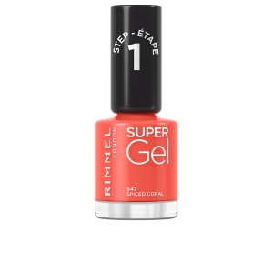 Rimmel London Super Gel Esmalte De Uñas #047-spiced Coral 12 Ml