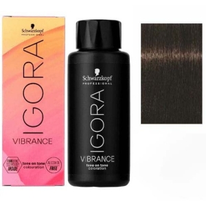 Schwarzkopf Demi-Permanent Dye Igora Vibrance 4-46  marrone medio marrone beige 60ml