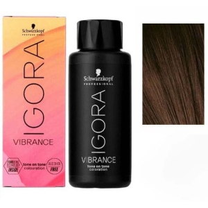 Schwarzkopf Demi-Permanent Dye Igora Vibrance 4-6  marrone medio marrone beige 60ml