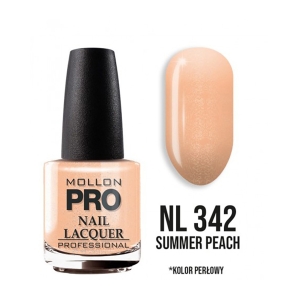 Mollon Pro Hardening Nail Lacquer Color 342 15ml