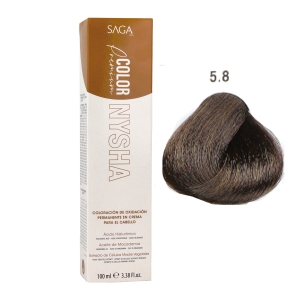 Saga Nysha Color Premium  Color 5.8 100 Ml