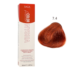 Saga Nysha Color Premium  Color 7.4 100 Ml