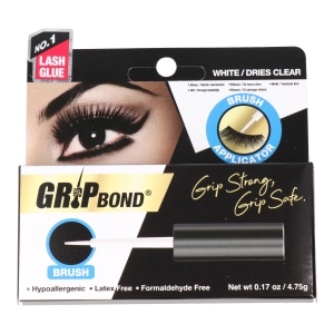 Ebin New York Grip Bond Eyelash Adhesive 5g White Brush 75 Gr