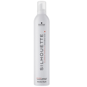 Schwarzkopf Silhouette Mousse puro.  Schiuma flessibile Fissazione 500ml.