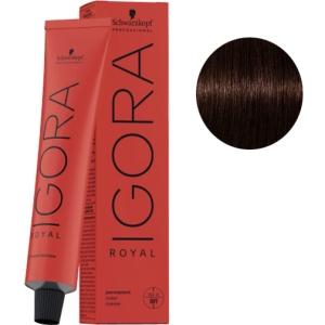 Tint Schwarzkopf Igora Reale 3-68 Marrone Marrone Rosso + Oxigenada Kosswell