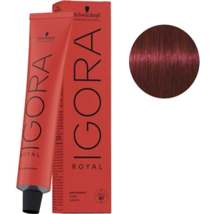 Tint Schwarzkopf Igora Reale 4-88 + Intense Castani Medi Rosso Oxigenada Kosswell