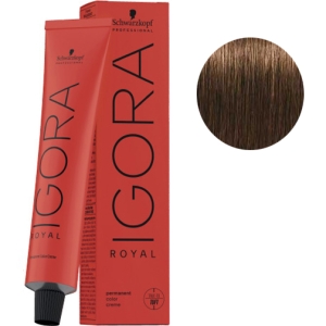 Tint Schwarzkopf Igora Reale 5-4 chiaro Marrone Beige + Oxigenada Kosswell