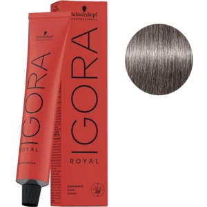 Tint Schwarzkopf Igora Reale 8-11 Light Blonde Smoke Ash + Oxigenada Kosswell