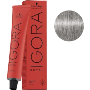 Tint Schwarzkopf Igora Reale 9,5-22 Light Blue + Oxigenada Kosswell