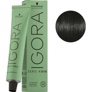 Schwarzkopf Tint Igora ZERO AMM senza ammoniaca 1-0 60ml