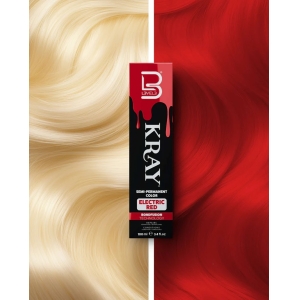 L3V3L Kray Color semipermanente Electric Red 100ml