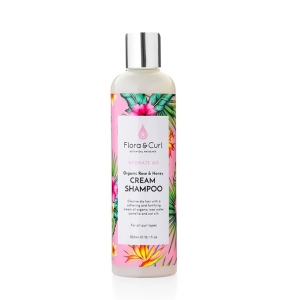 Flora&curl Hydrate me Champú Crema de Rosas y Miel 300ml