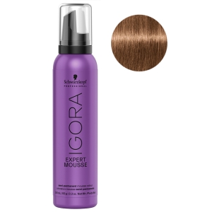 Schwarzkopf Igora Expert Mousse di cioccolato Biondi Medi Dorado 7-65 100ml.