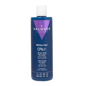 Valquer Shampoo capelli bianchi e grigi 0% 400ml