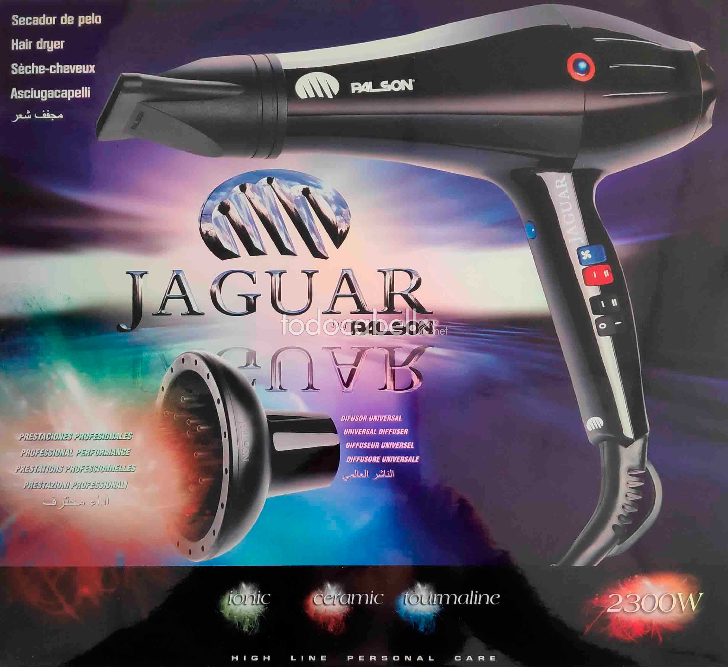 Palson Secador Jaguar Secador profesional 2300W